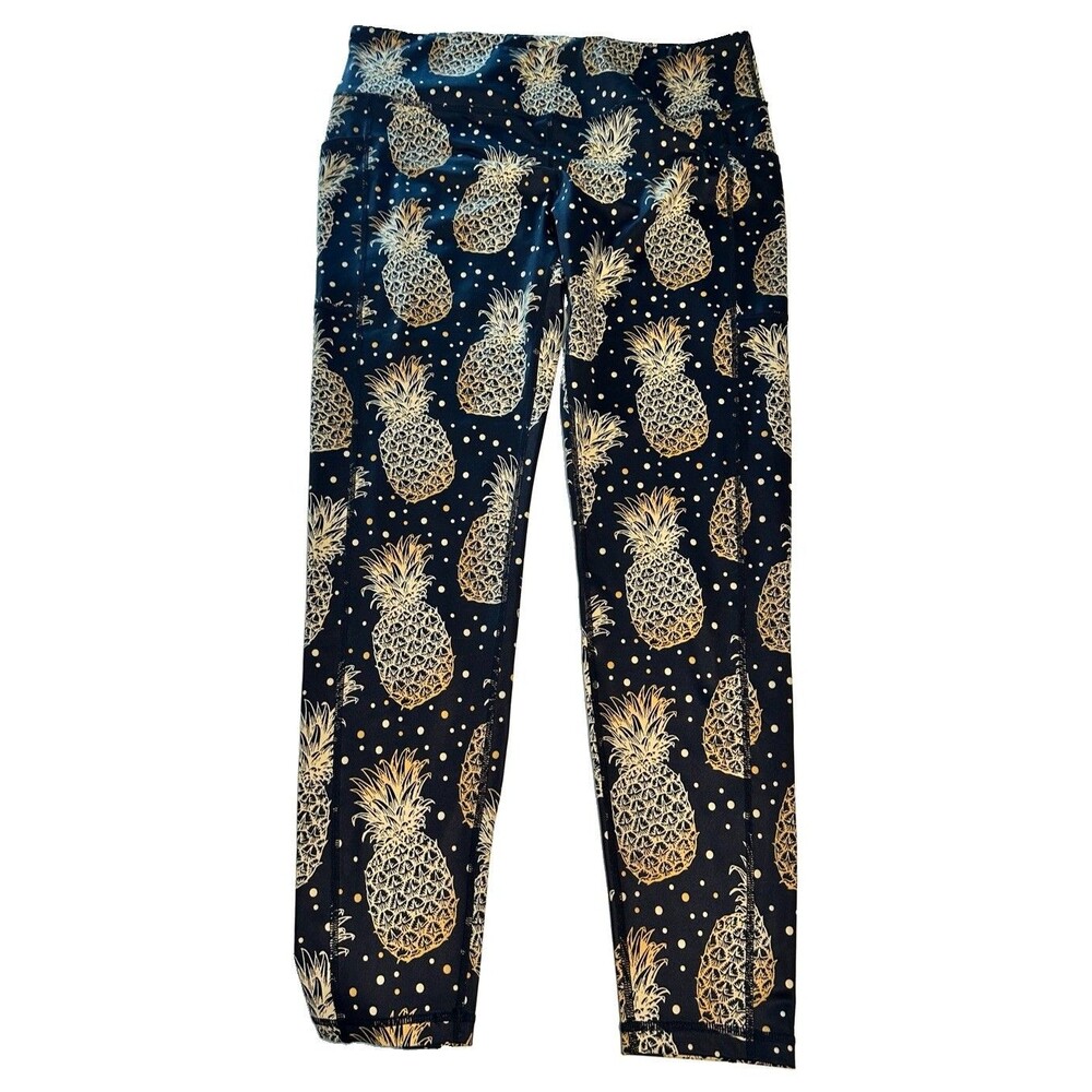 Constantly Varied Gear CVG XXL Crossfit Full Length Legging Pineapple